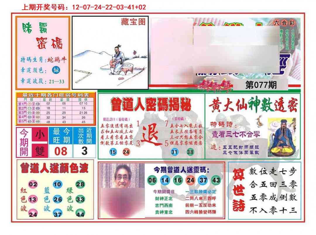 077期赢钱一经[图]